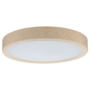 LED ceiling light Plastic Textile Beige 3