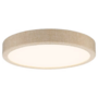 LED ceiling light Plastic Textile Beige 0