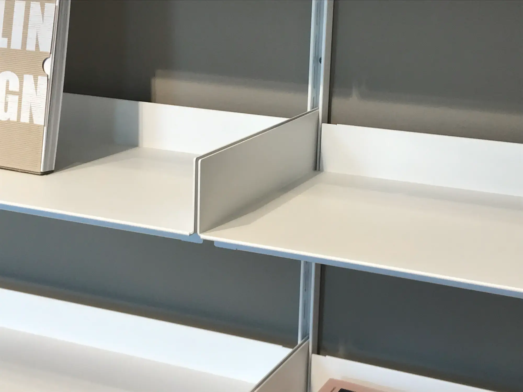 System M Regal Stahl Weiß  3