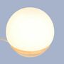 LED-Tischleuchte Milchglas mit integriertem Dimmer 1