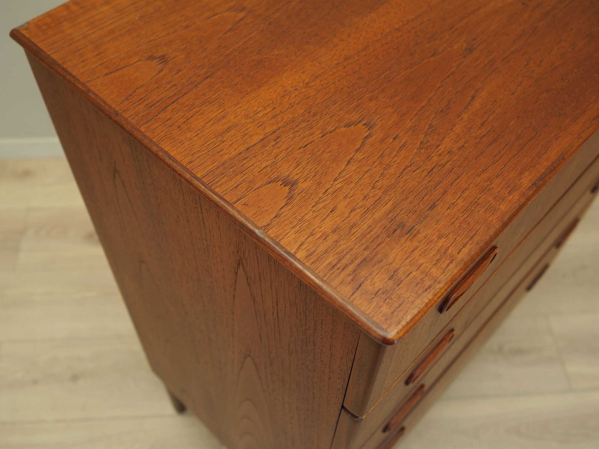 Chest of drawers Teak Brown 1970s 7