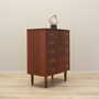 Vintage chest of drawers walnut wood brown 1970s 4