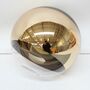Mirror Ball Pendelleuchte Gold 25cm 1