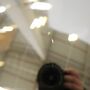 Mirror Ball Pendelleuchte Gold 25cm 3
