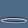Ring-shaped 1-flame LED pendant light 0