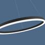 Ring-shaped 1-flame LED pendant light 3