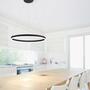 Ring-shaped 1-flame LED pendant light 4
