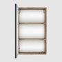 Wall cabinet MDF Coated Matt Grey 1