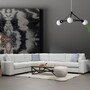 Modern corner sofa white 0