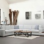 Modern corner sofa White 1