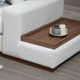 Modern corner sofa White 3