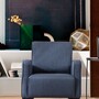 Modern armchair blue 1