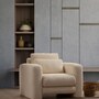 Modern armchair beige 3
