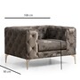 Elegant armchair Anthracite 2