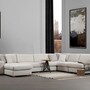 Modern corner sofa White 1
