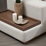 Modern corner sofa White 2