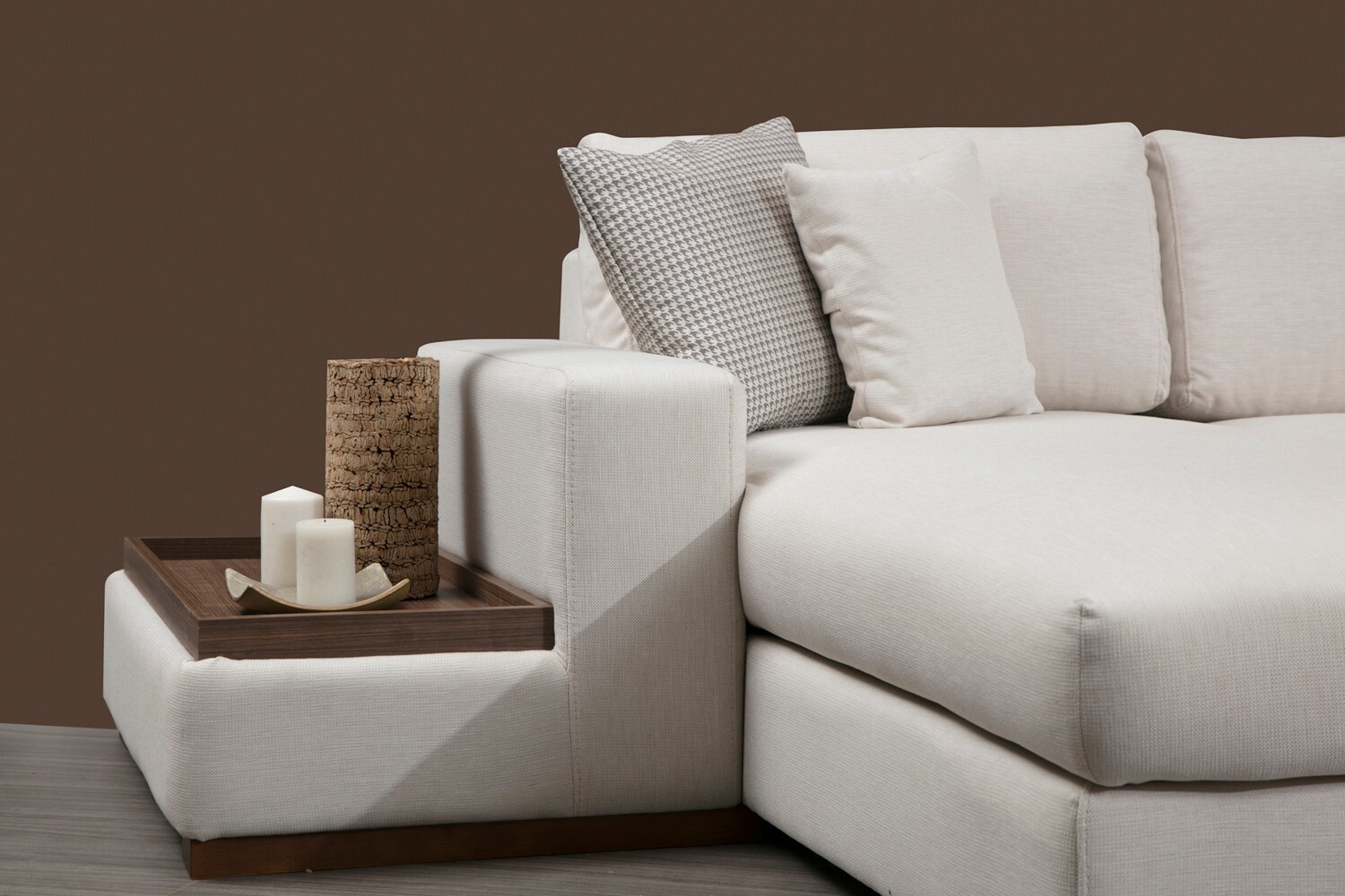 Modern corner sofa White 4
