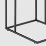 Beistelltisch MDF Marmor Dekor Schwarz 2