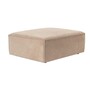 Modern Footstool Cappuccino 0