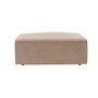 Modern Footstool Cappuccino 1