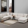 Modern corner sofa White 0