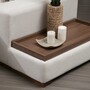 Modern corner sofa White 2