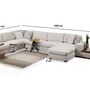 Modern corner sofa White 6