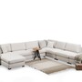 Modern corner sofa White 5