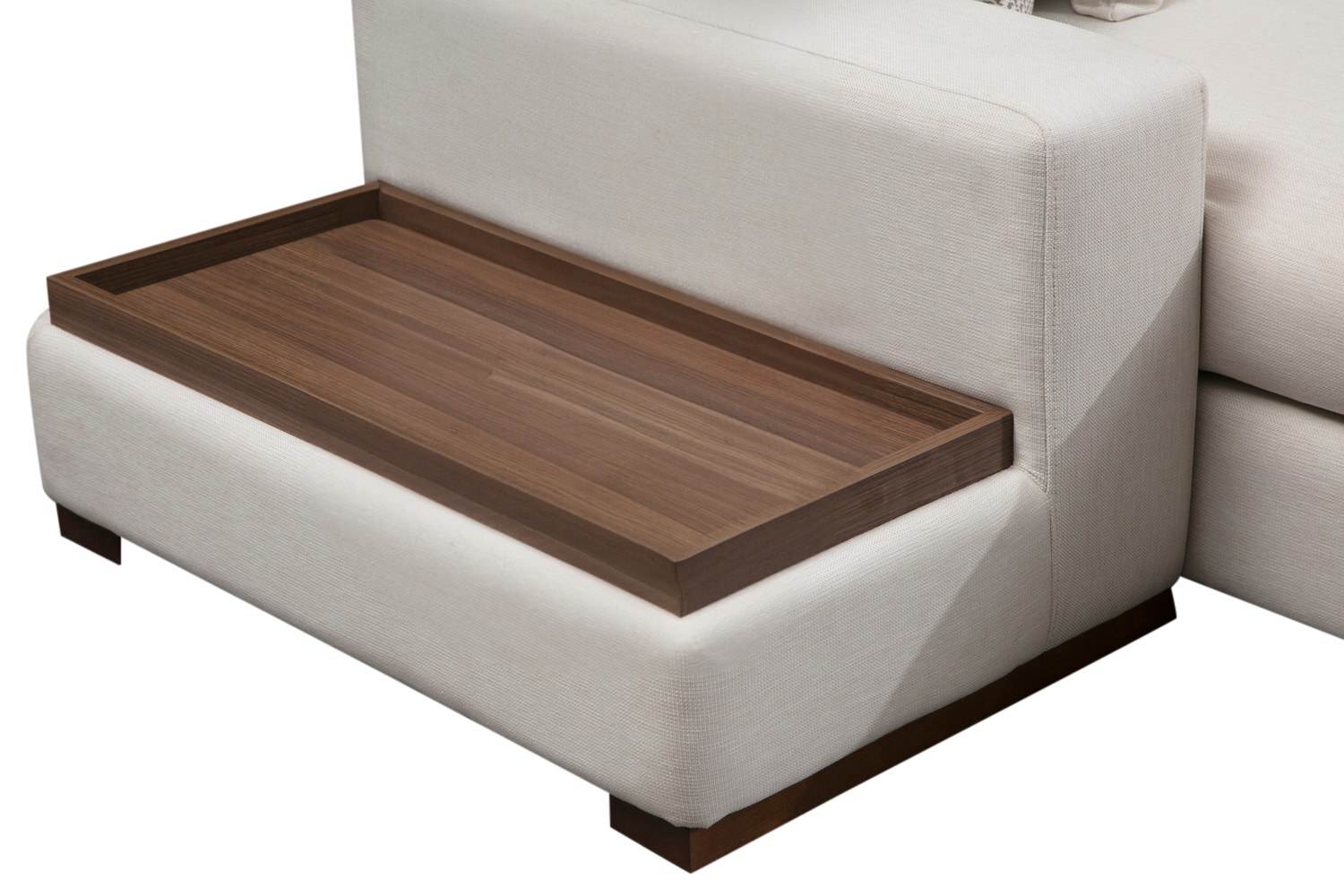 Modern corner sofa White 6