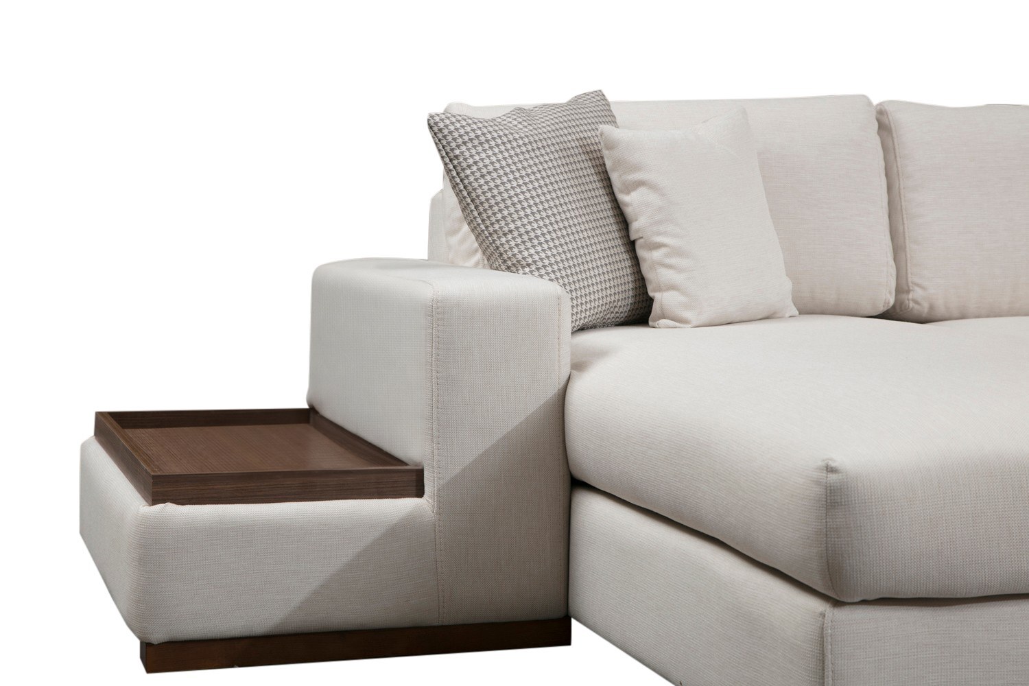 Modern corner sofa White 7
