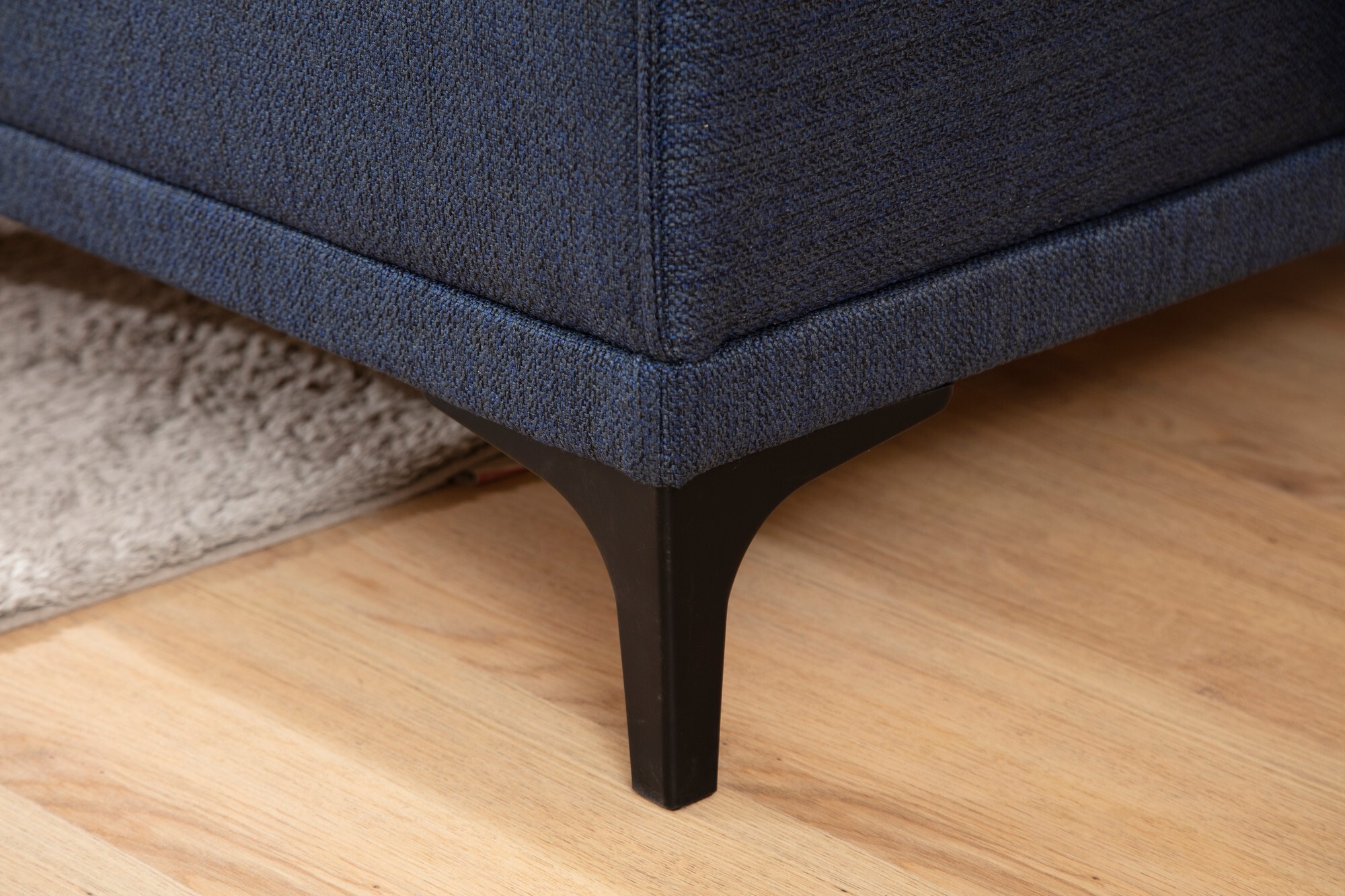 Modern sofa Récamiere Left Blue 3