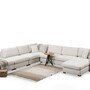 Modern corner sofa White 5