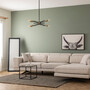 Modern sofa chaise lounge Right Beige 1