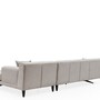 Modern sofa chaise lounge Right Beige 6