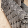 Elegant corner sofa anthracite 3