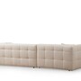 Nour Sofa Chaise Longue Left Beige 5