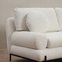 Modern sofa 3-seater cream 4