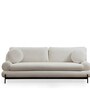 Modern sofa 3-seater cream 5