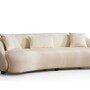 Divano moderno 3 posti beige 4