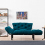 Sofa bed 2-seater petrol 3