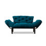 Sofa bed 2-seater petrol 8