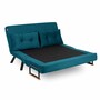Sofa bed 2-seater Petrol 2
