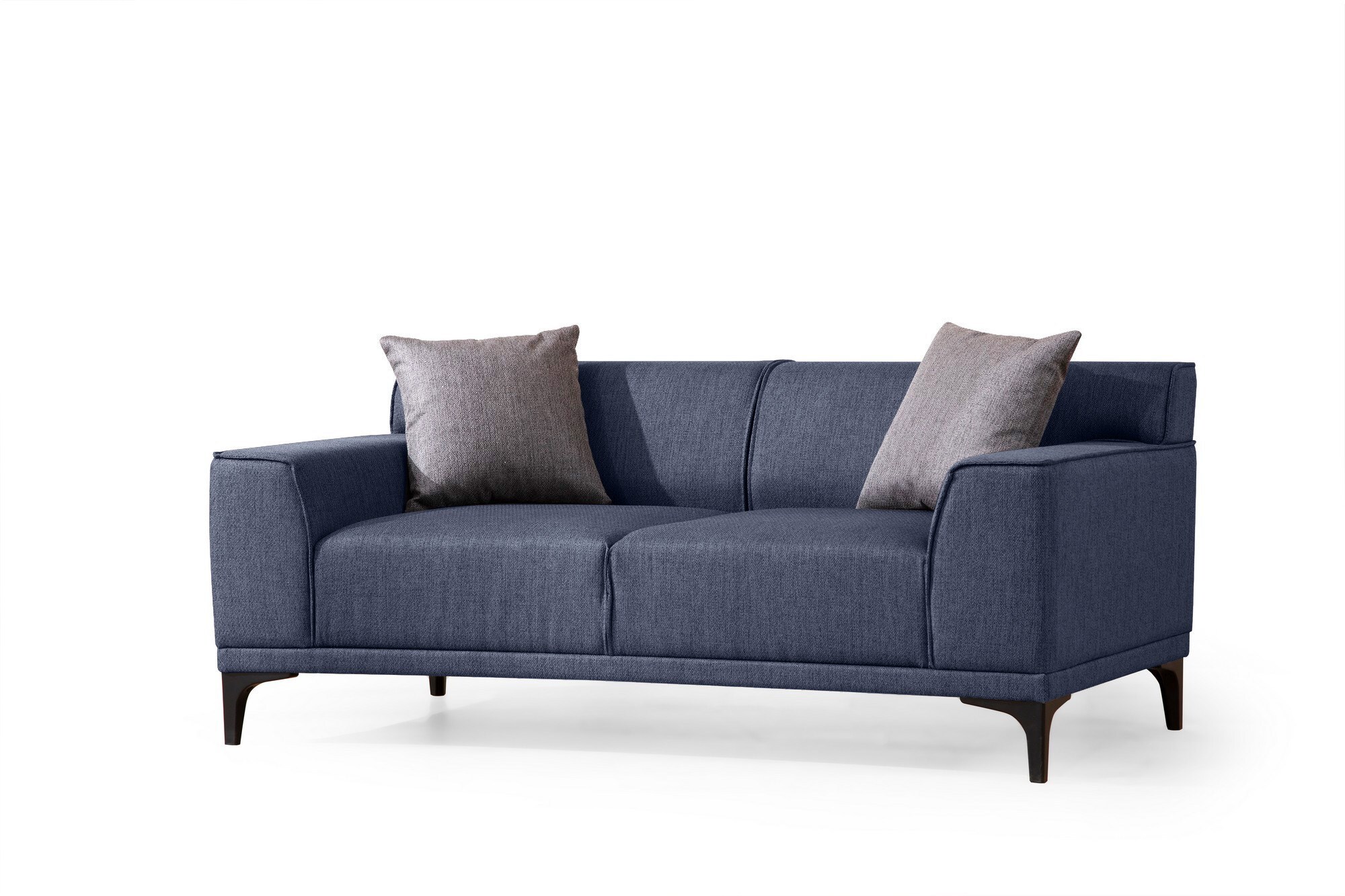 Modern sofa 2-seater Blue 3