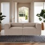 Sofa 2-seater Brown 1