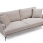 Modern sofa 2-seater beige 2