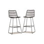 2x Faye Barhocker Stahl Anthrazit 0