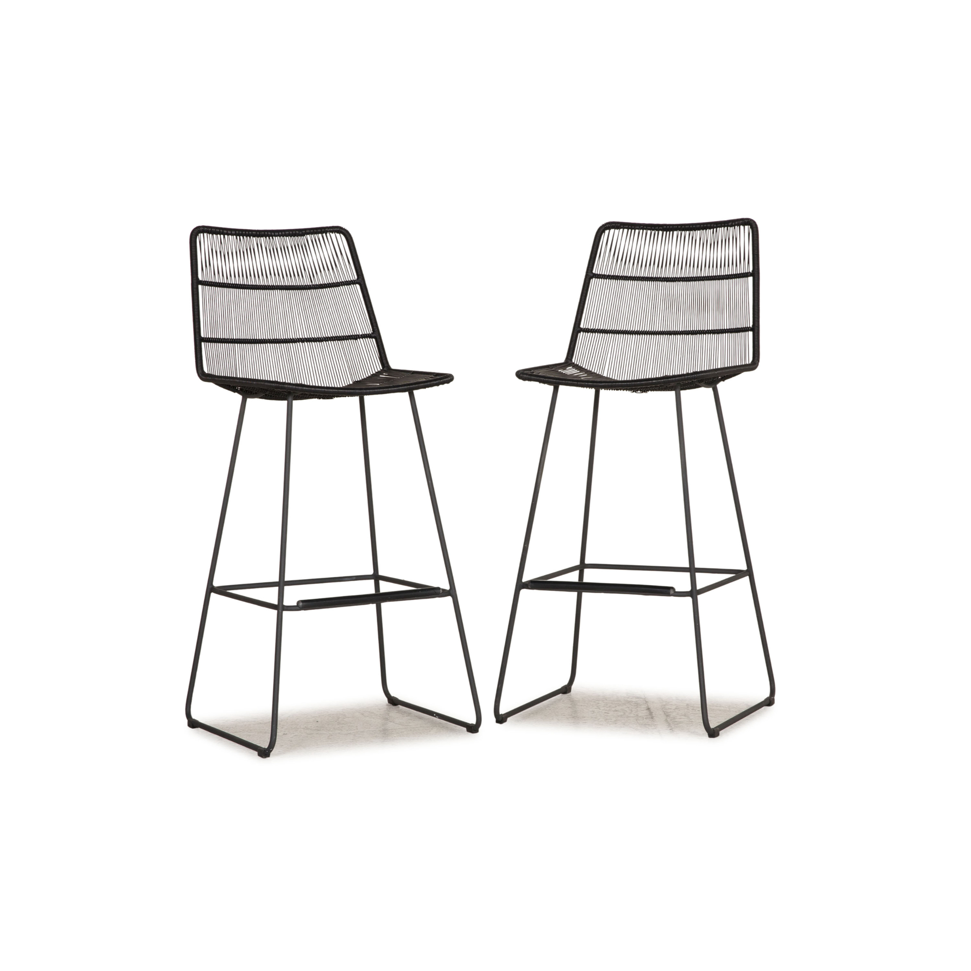 2x Faye Barhocker Stahl Anthrazit 0
