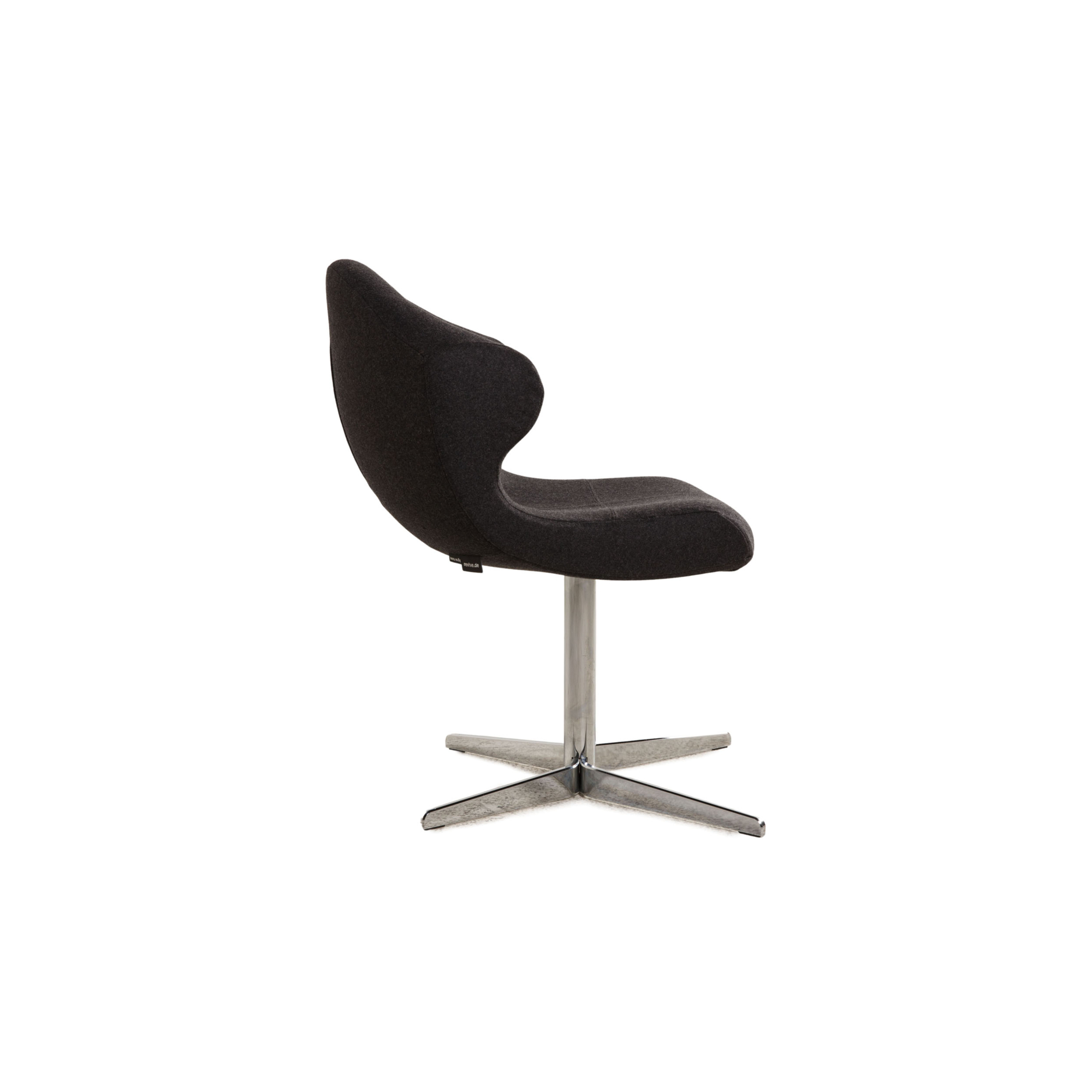 Alster Sessel Stoff Dunkelgrau 3