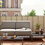 Hadley Outdoor Coffee Table Anthracite Grey Steel 30 x 70 cm 7