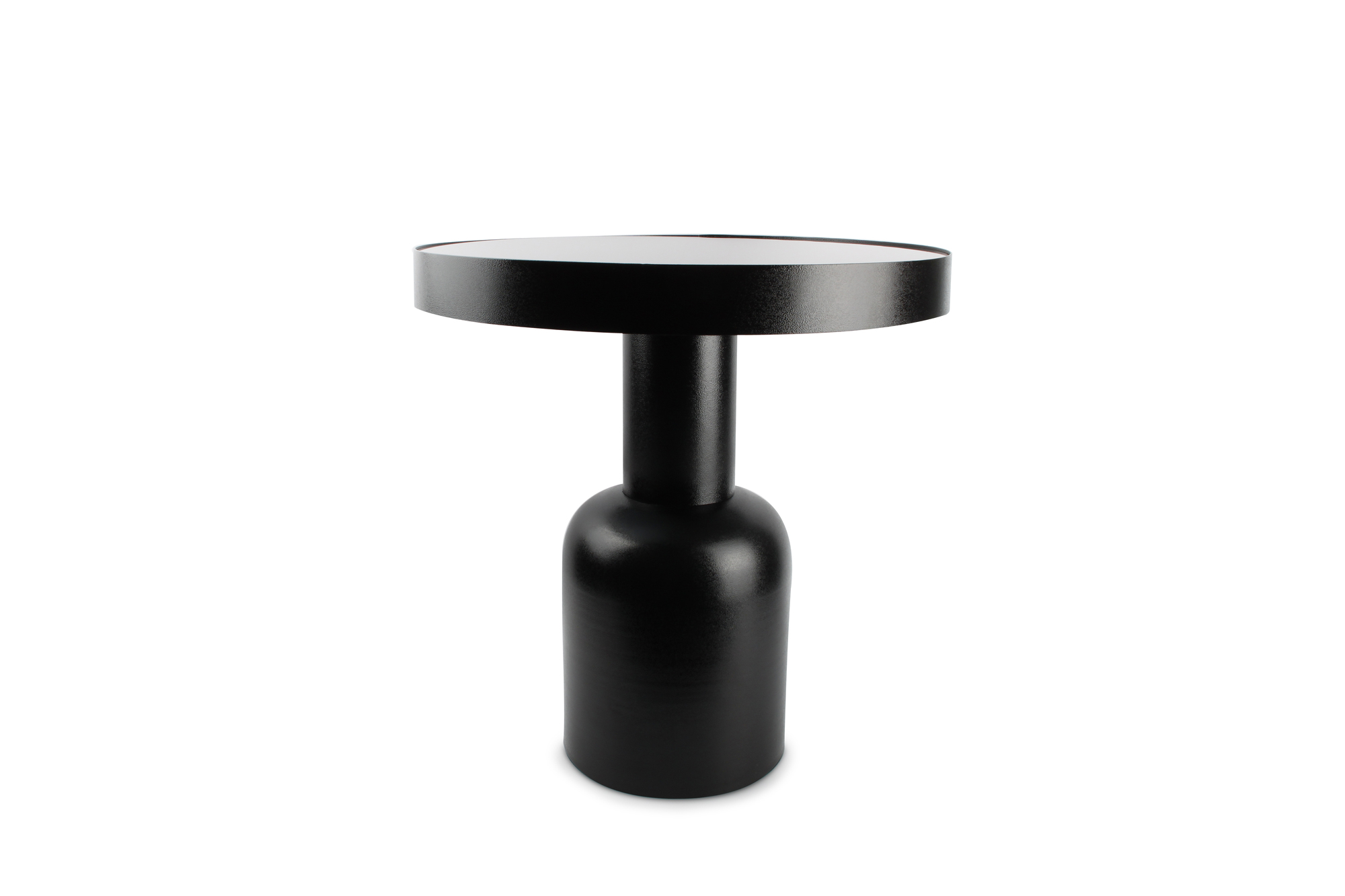 Beistelltisch Metall Minimalistisch Schwarz 0